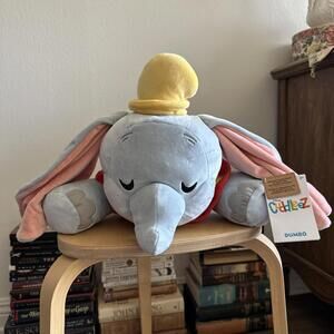 Disney DUMBO Large Cuddleez 23" Plush Toy Sleeping Pillow NWT